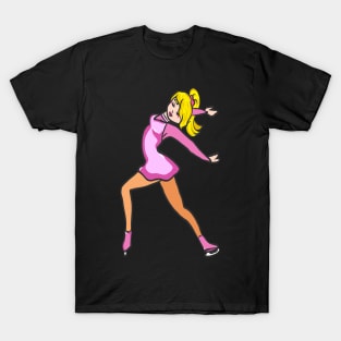 Figure skating ice skating ice skating ice sport T-Shirt